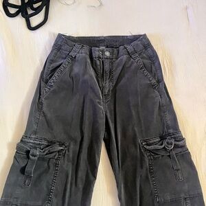 Dark Gray Cargo Pants